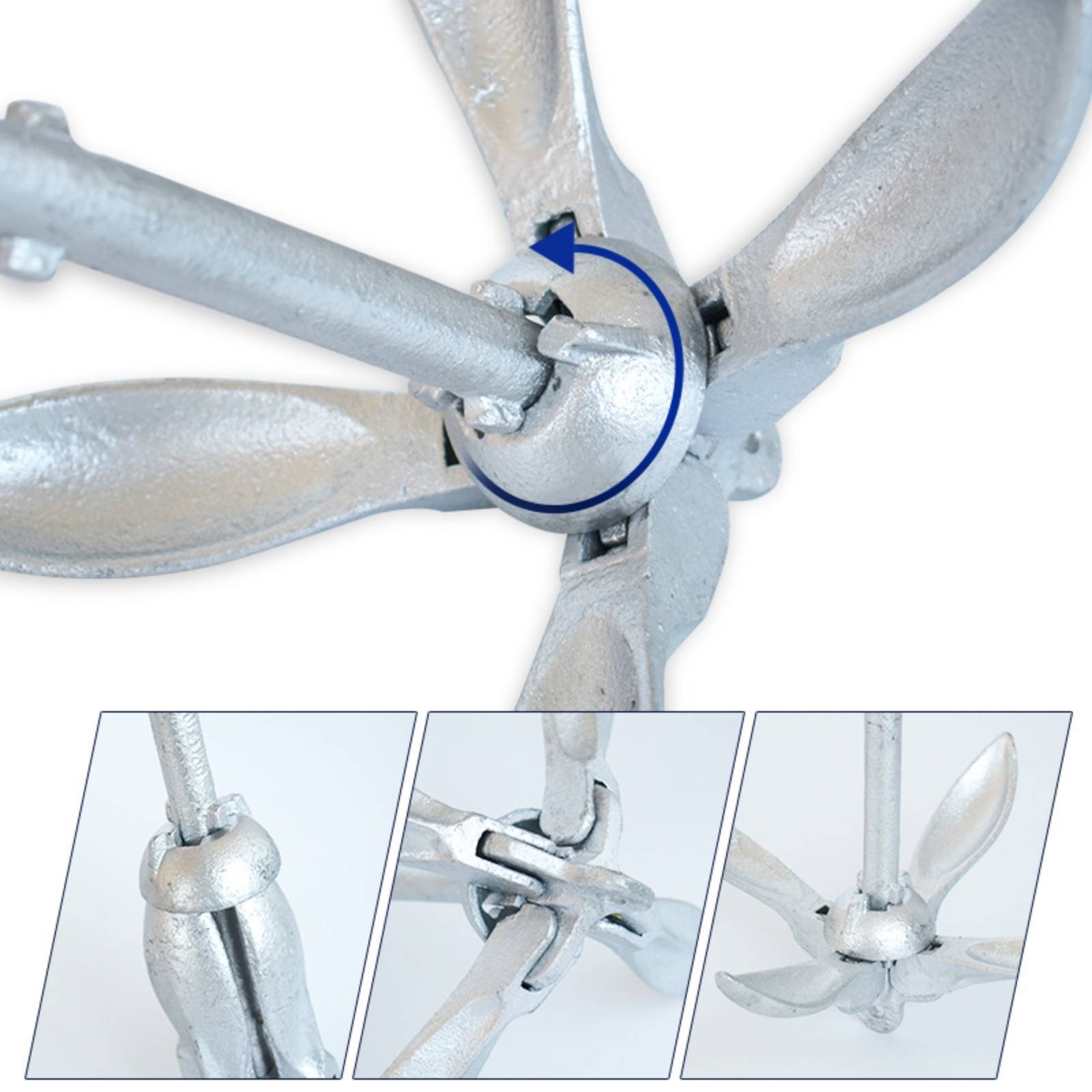 Fishing Boat Anchor - Ensemble de cordes d'ancre de bateau
