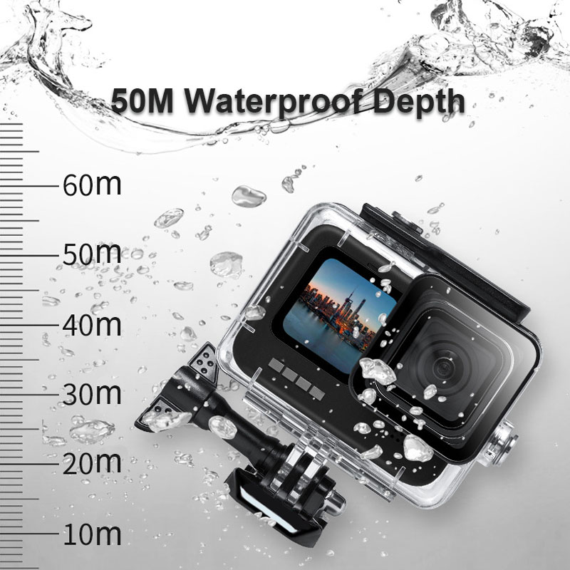 Boîtier étanche 60M pour GoPro - Fishing Boat Cover avis et prix