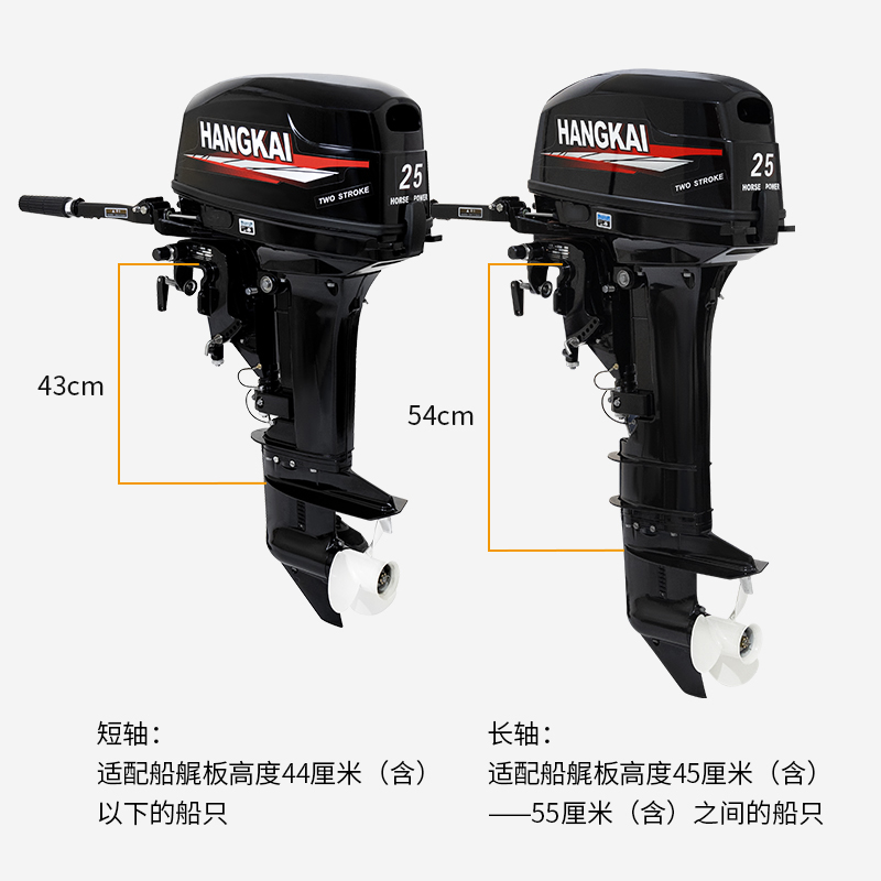 Moteur hors-bord Hangkai 25HP  - Fishing Boat Outboard Motor avis et prix
